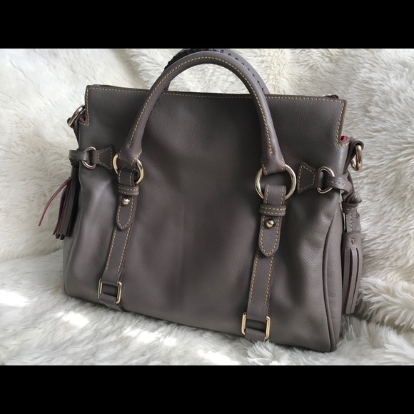 SOLD - Dooney & Bourke Small Samba Satchel - Picture 3 of 10